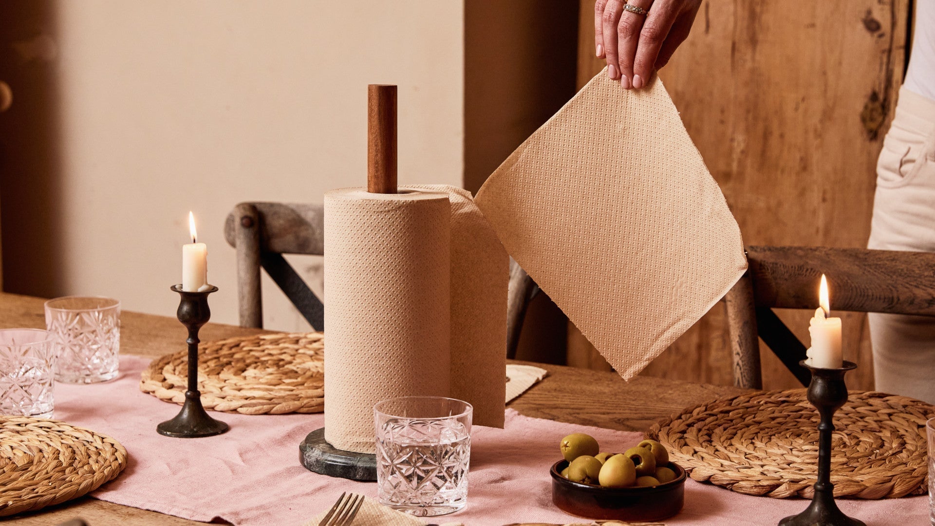 What is the difference between kitchen rolls and toilet paper?