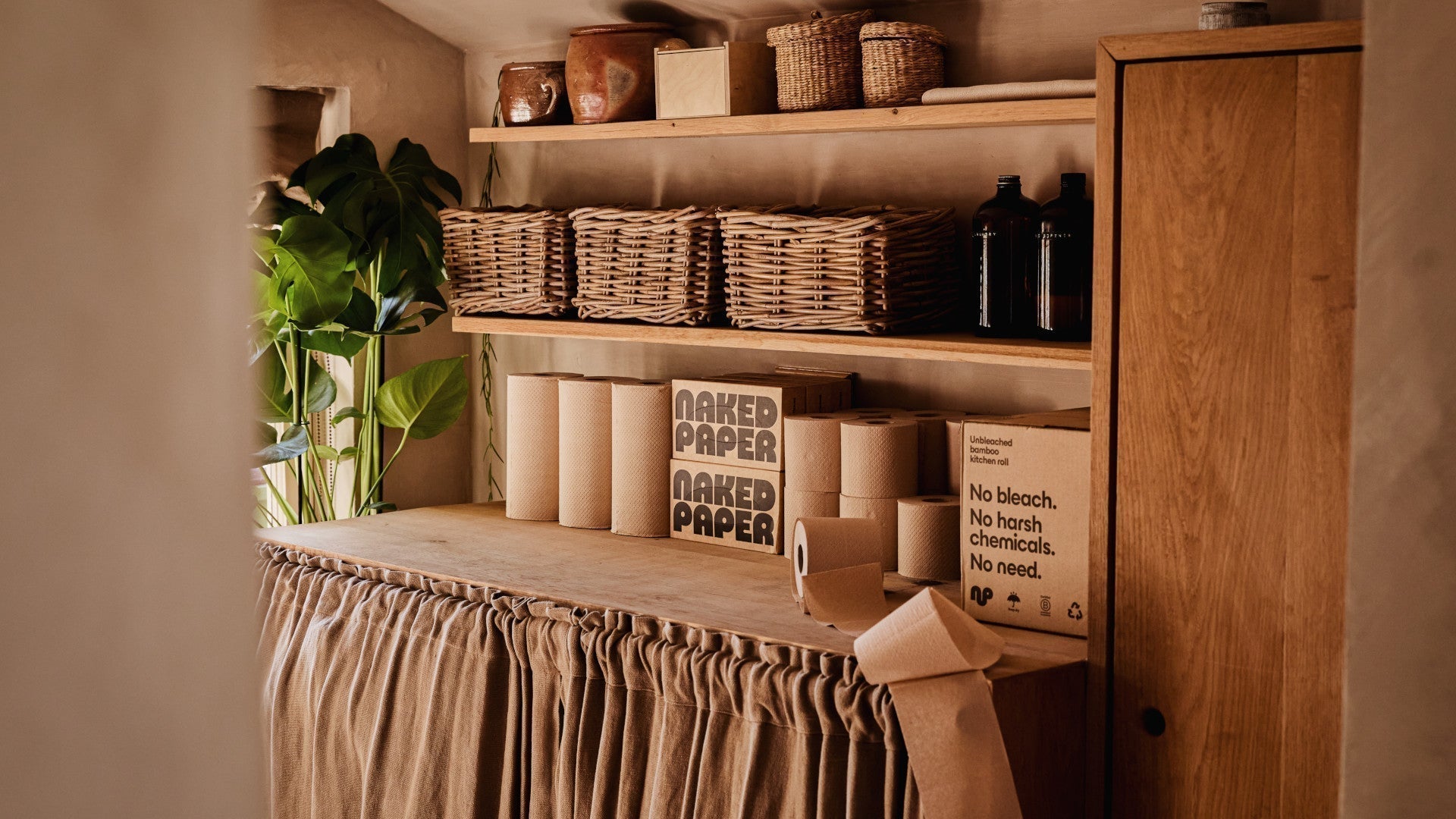 The simple comfort of stocking up