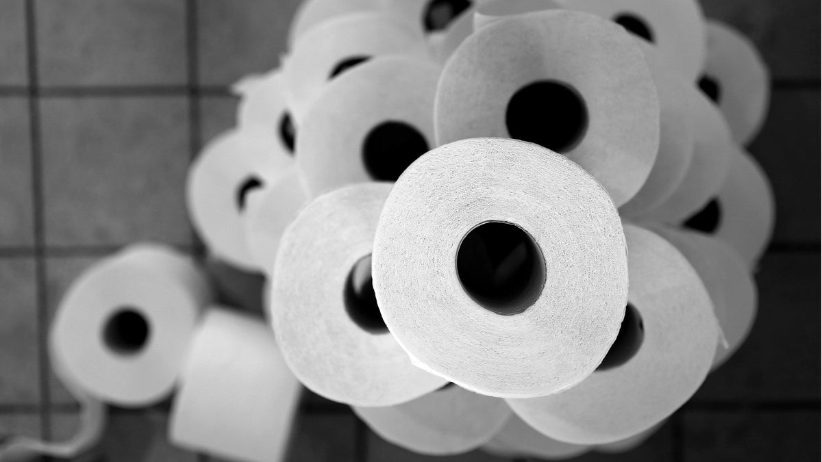 Why are bleached toilet rolls harmful?