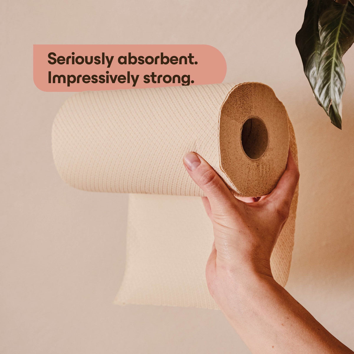 Unbleached Bamboo Kitchen Roll