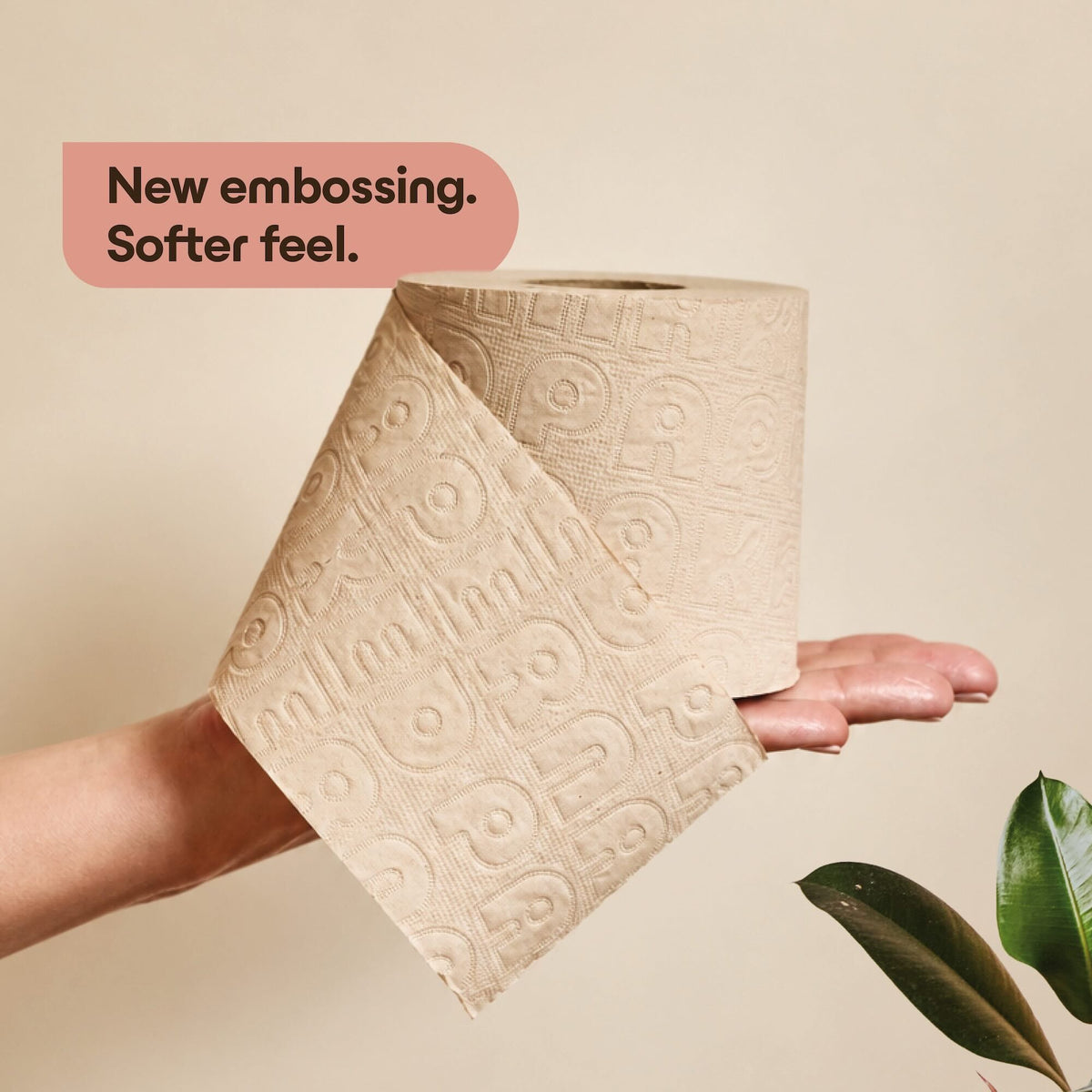 Unbleached Bamboo Toilet Paper