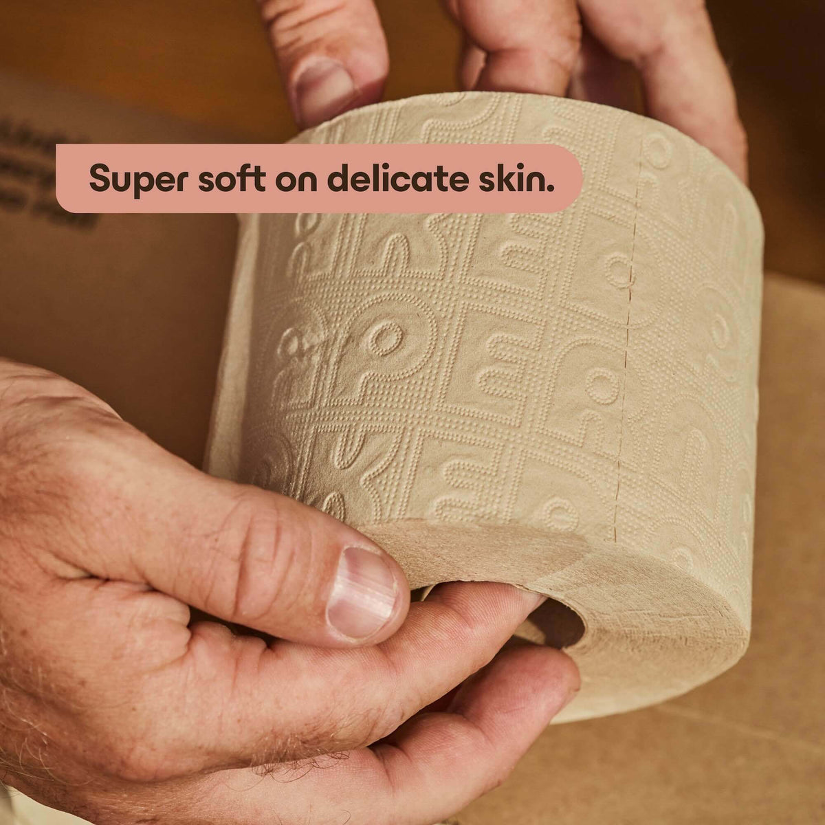 Unbleached Bamboo Toilet Paper