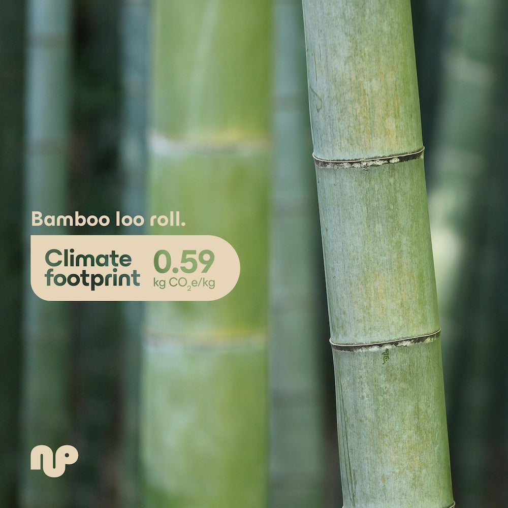 Unbleached Bamboo Toilet Paper