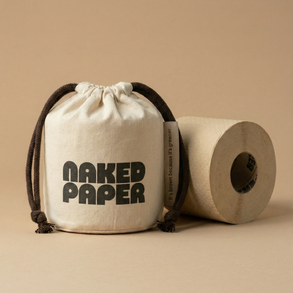 The Roll Cosy, A Reusable Organic Cotton Loo Roll Bag