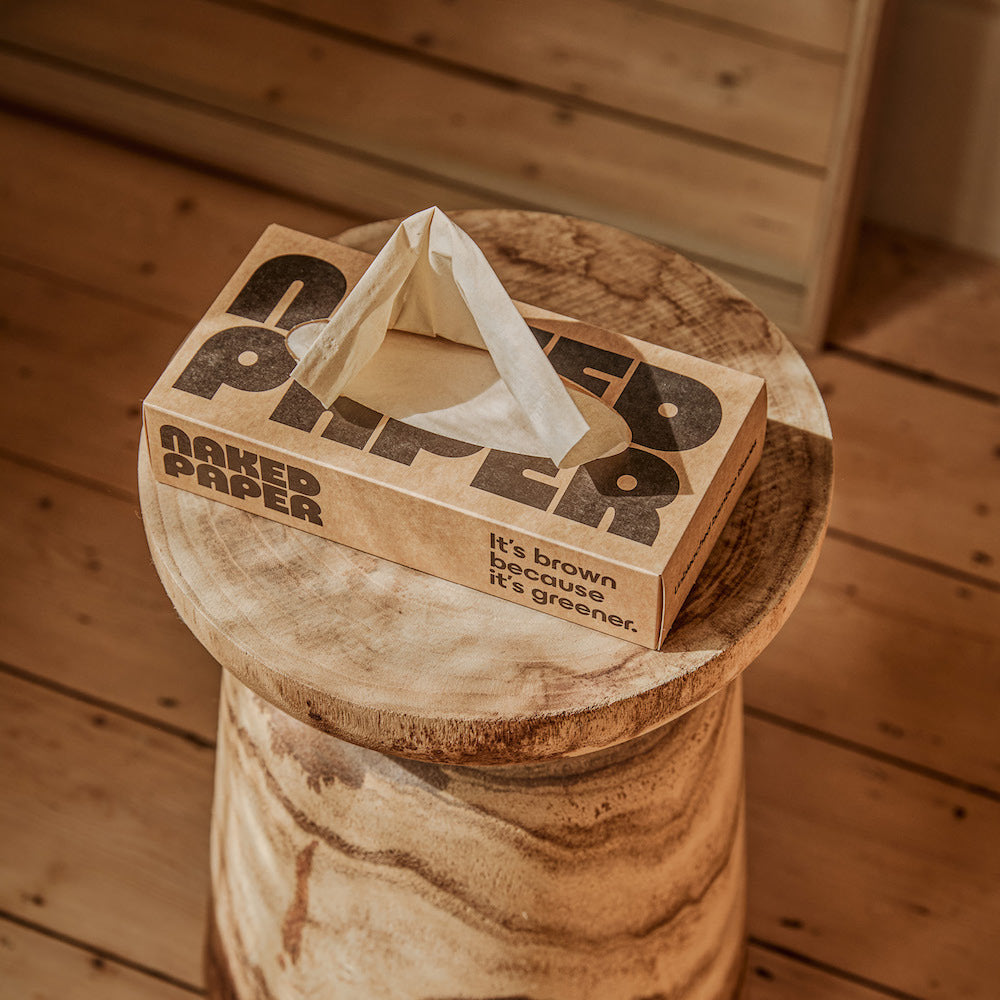 Unbleached Recycled Tissues