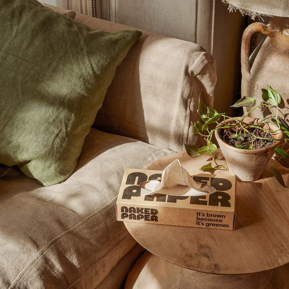 Unbleached Recycled Tissues